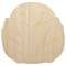 Cute Fluffy Baby Penguin Unfinished Wood Shape Piece Cutout for DIY Craft Projects